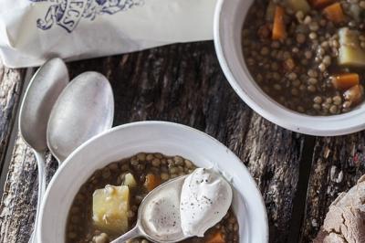 La soupe aux lentilles de Francine