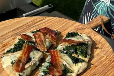 Pizza à la plancha