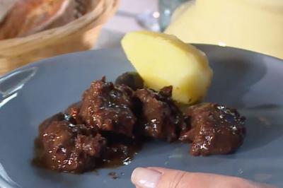 Daube de bœuf aux olives noires de Jacqueline