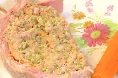 Falette d'agneau farcie de Régine