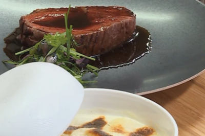 Gratin Dauphinois et le rôti de bœuf de Thierry Marx