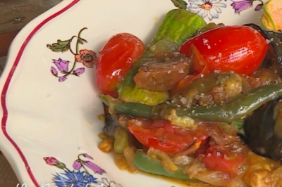 La ratatouille à la plancha de Guy Durand