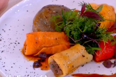 Petits légumes farcis aux herbes potagères de Thierry Marx