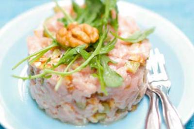 Tartare de veau aux noix