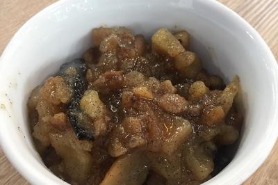 Confiture poires-châtaignes et vanille de Julie