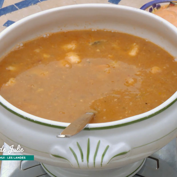 Soupe de poissons des pêcheurs d’Alice et Monique Soupe de poissons des pêcheurs d’Alice et Monique