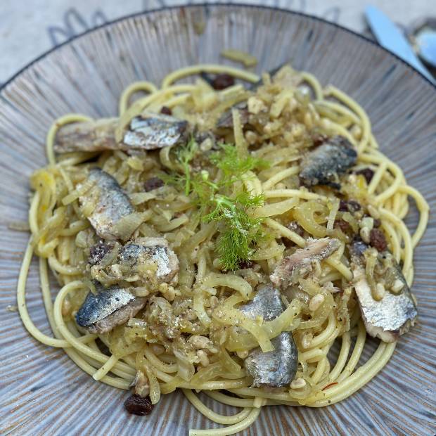 Bucatini à la sarde Bucatini à la sarde