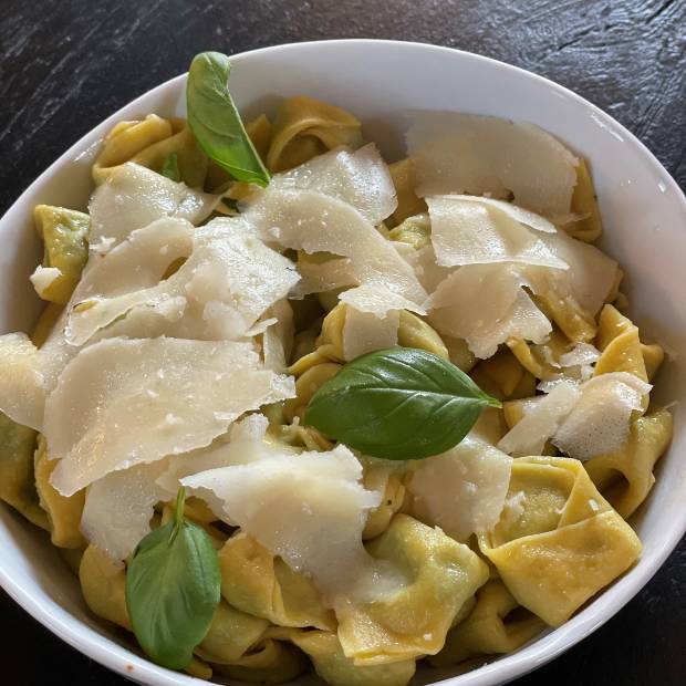 Tortellinis aux blettes et mascarpone Tortellinis aux blettes et mascarpone