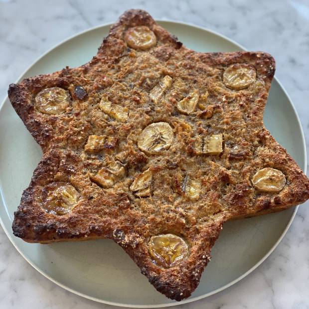 Banana bread pudding Banana bread pudding