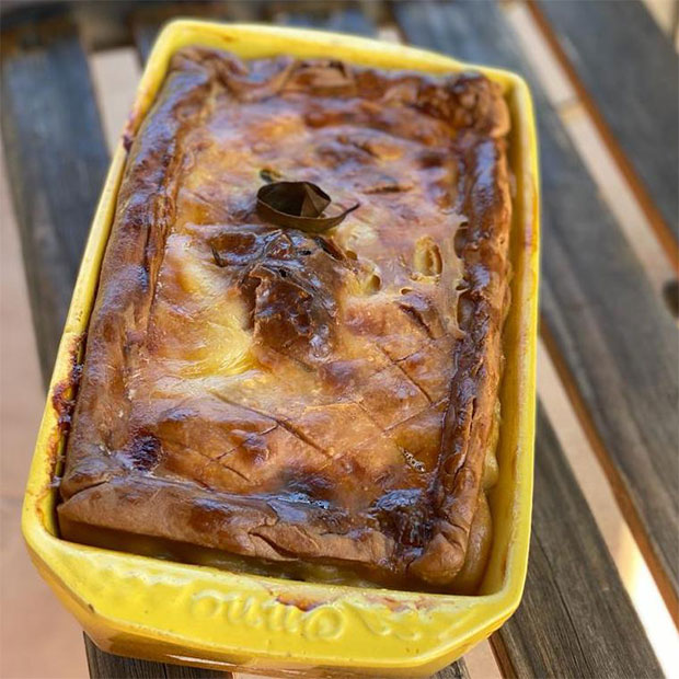 Pâté de lapin en croûte de Nadine Pâté de lapin en croûte de Nadine