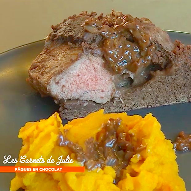 Bœuf en croûte de cacao d’Emmanuèle Bœuf en croûte de cacao d’Emmanuèle
