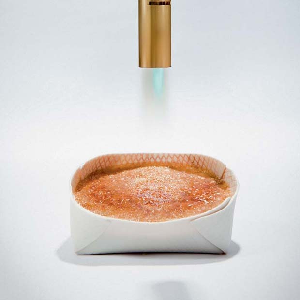 Crème brûlée de potimarron aux épices Crème brûlée de potimarron aux épices