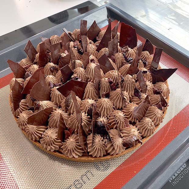 Tarte au chocolat de Christophe Roussel Tarte au chocolat de Christophe Roussel