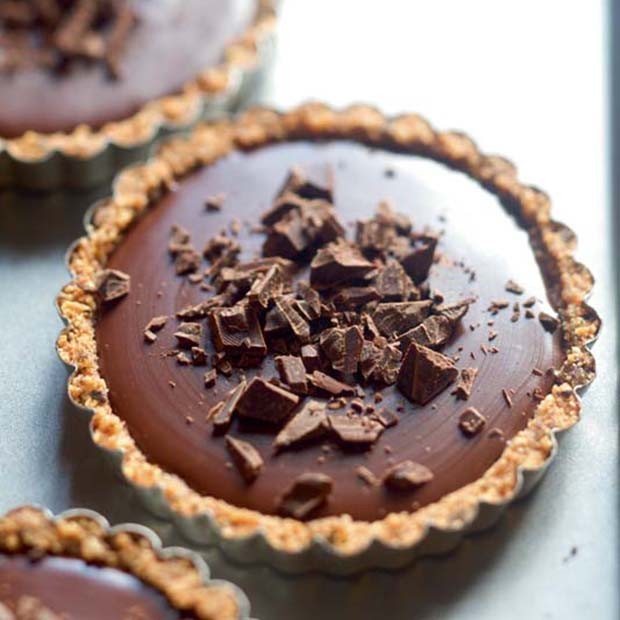 Tartelettes chocolat cookies de mon cousin Marc Tartelettes chocolat cookies de mon cousin Marc