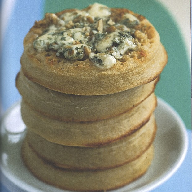 Blue crumpets Blue crumpets