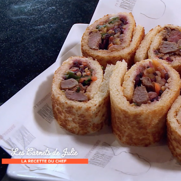Bread-Maki chaud de bœuf de Thierry Marx Bread-Maki chaud de bœuf de Thierry Marx