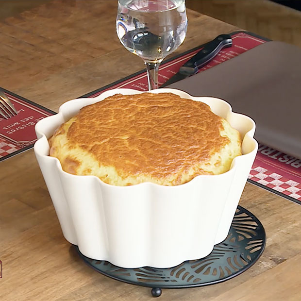Soufflé au jambon et au fromage d’Anne-Gaële Soufflé au jambon et au fromage d’Anne-Gaële