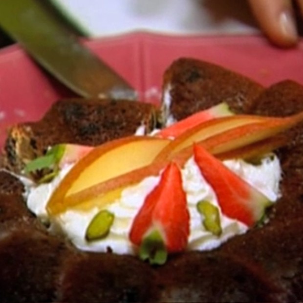 Gâteau aux poires et aux fruits secs Gâteau aux poires et aux fruits secs