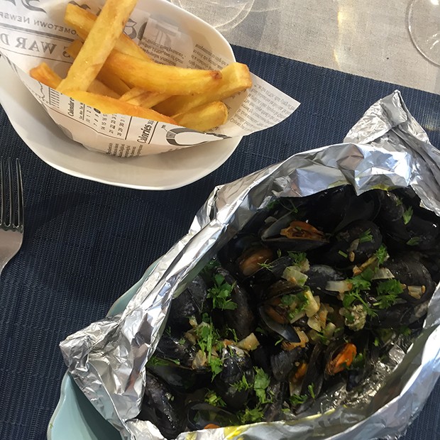 Moules au fenouil en papillote de Julie Moules au fenouil en papillote de Julie