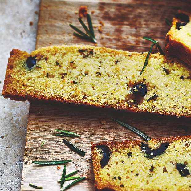 Cornbread aux olives Cornbread aux olives