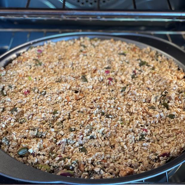 Granola inspiré de mon amie Amandine Granola inspiré de mon amie Amandine