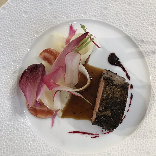 Agneau des Alpilles et légumes en amertume de Fanny Rey Agneau des Alpilles et légumes en amertume de Fanny Rey