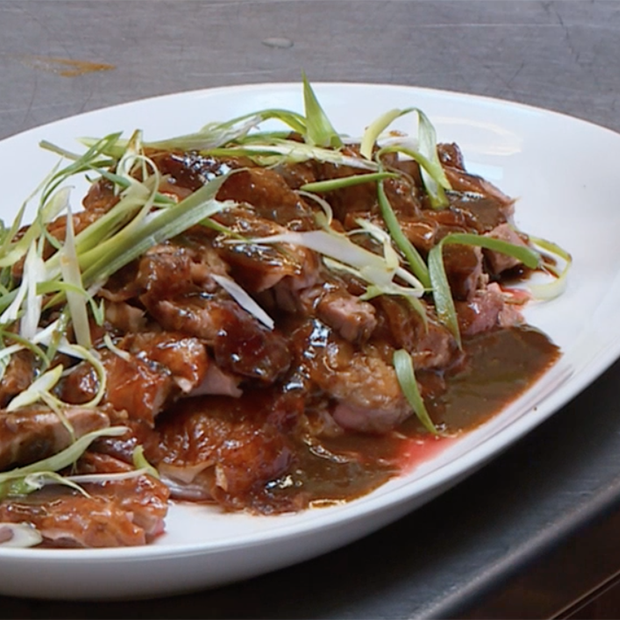 Canard laqué à la cantonaise des frères Shan Canard laqué à la cantonaise des frères Shan