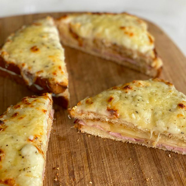 Croque-monsieur à ma façon Croque-monsieur à ma façon