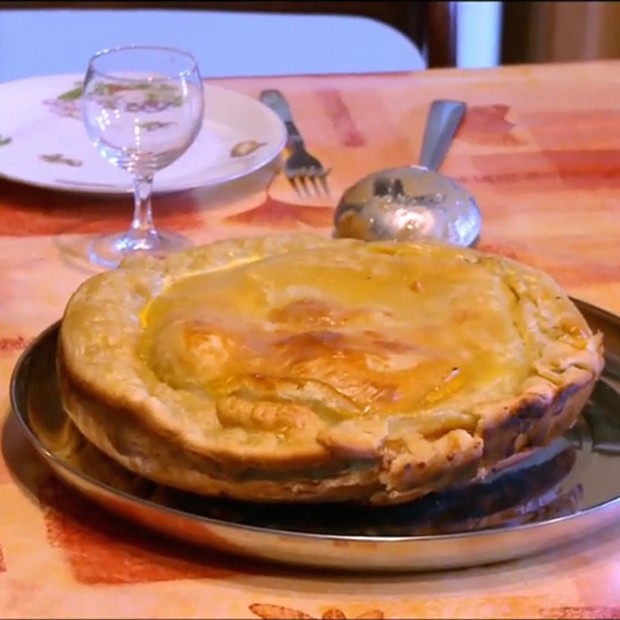 La tourtière au poulet et salsifis de Christiane La tourtière au poulet et salsifis de Christiane