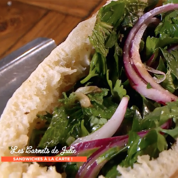 Le sandwich pita de Pierre Le sandwich pita de Pierre