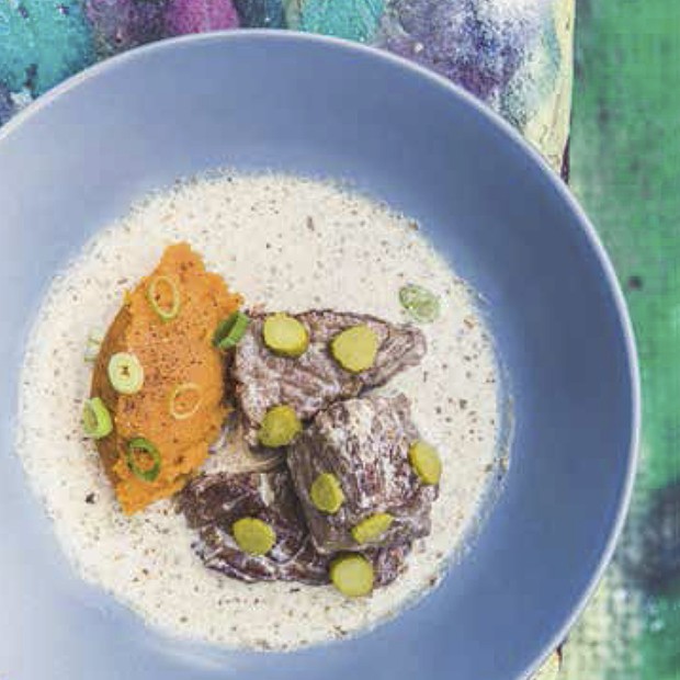 Le sauté de veau aux paprika et miel de Paris d'Emile Le sauté de veau aux paprika et miel de Paris d'Emile