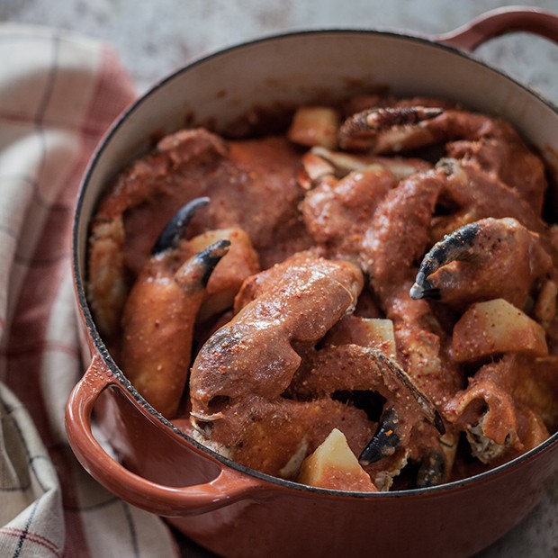 Les crabes a la capretonnaise de Vincent Les crabes a la capretonnaise de Vincent