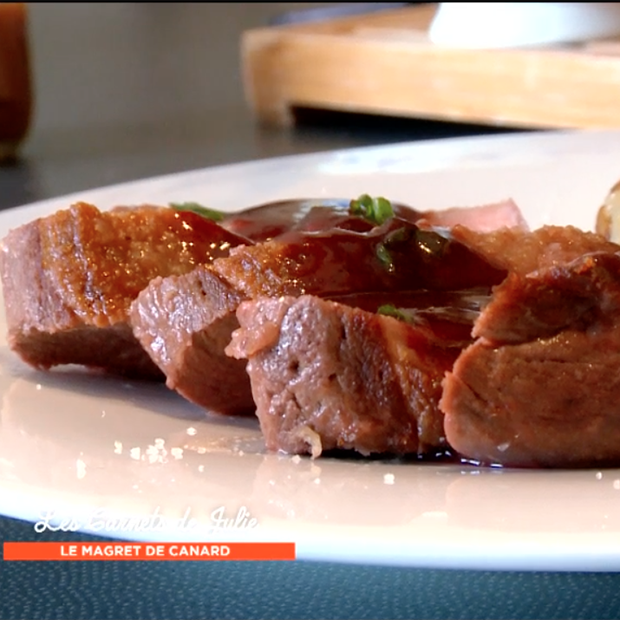 Magret en croute de pain de David Magret en croute de pain de David