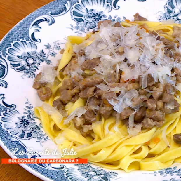 Pasta al ragù bianco de Gabrielle Pasta al ragù bianco de Gabrielle