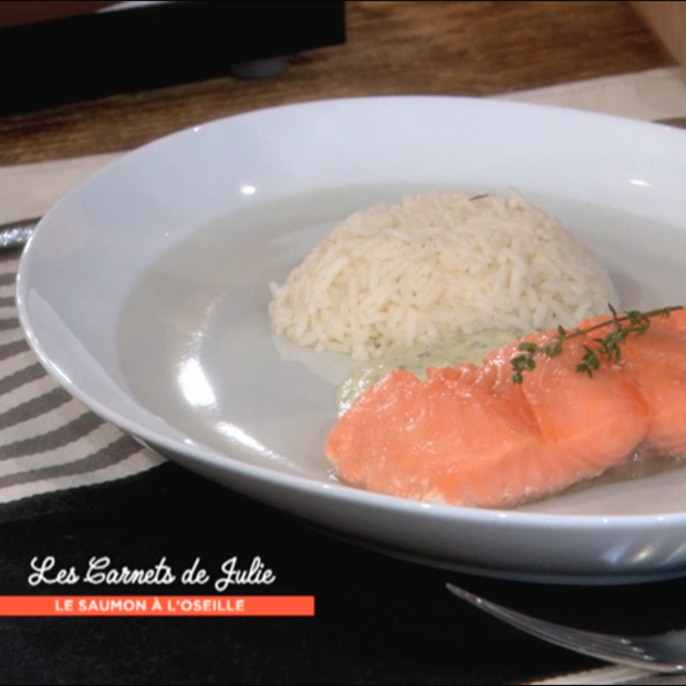 Saumon à l’oseille de Julie Saumon à l’oseille de Julie