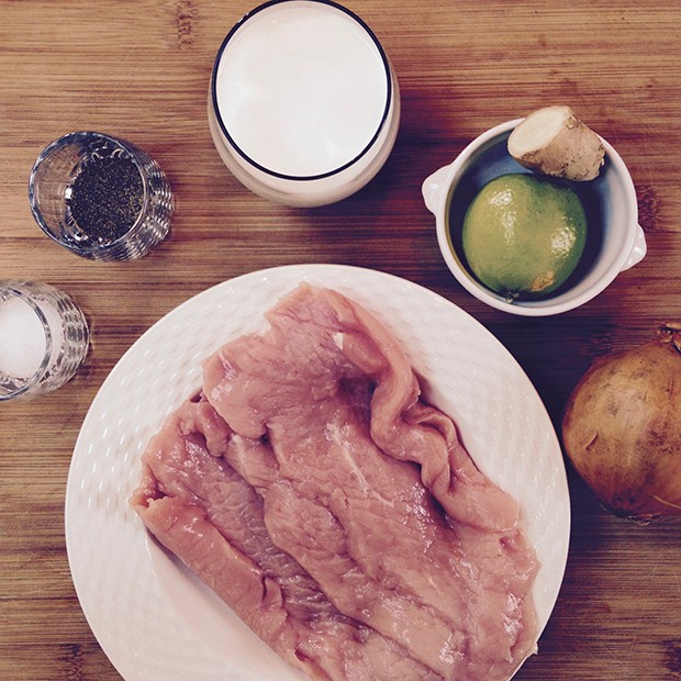Sauté de veau au gingembre Sauté de veau au gingembre