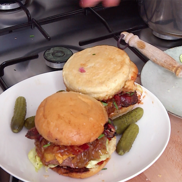 Véritable hamburger de Zach Véritable hamburger de Zach