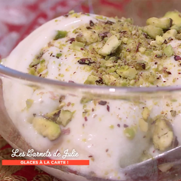 Glace au sahlab d’Andrée Maalouf Glace au sahlab d’Andrée Maalouf