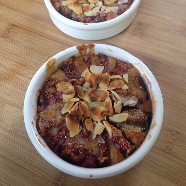 Gratins de figues poivre et sel Gratins de figues poivre et sel