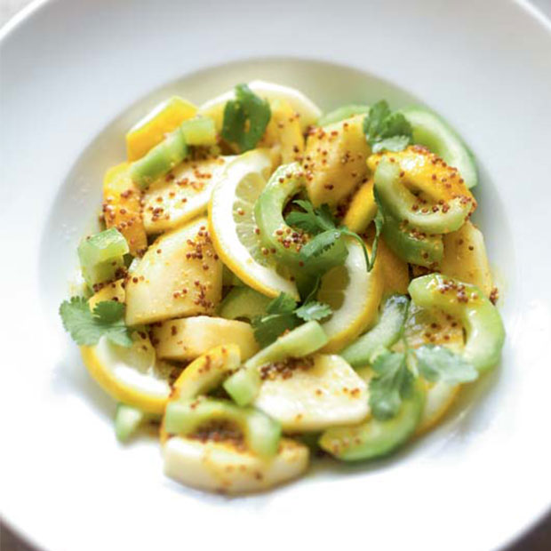 Salade de citron pomme et cocombre Salade de citron pomme et cocombre
