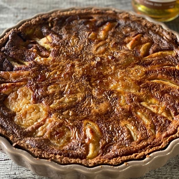 Tarte normande d’Aurélie Tarte normande d’Aurélie
