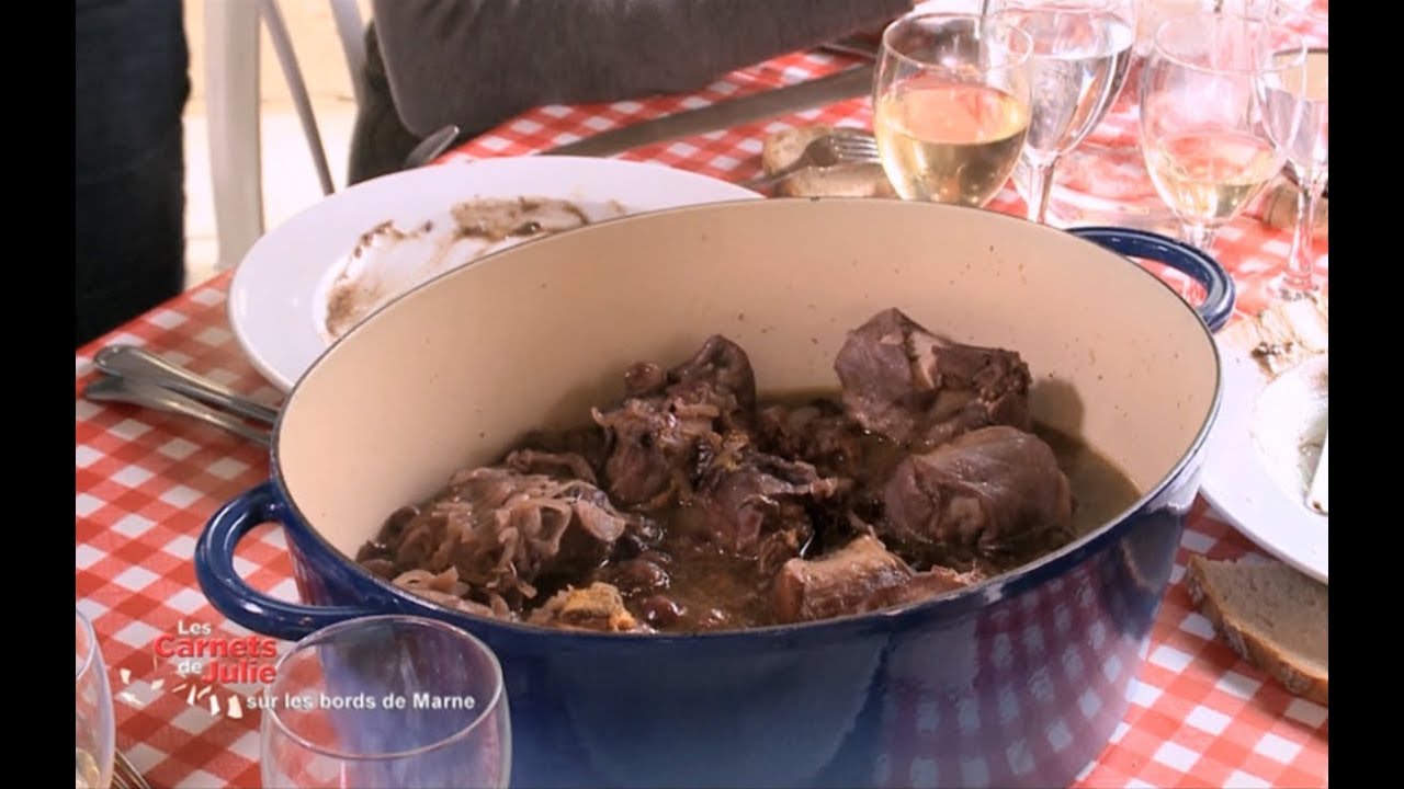 Video Râbles de lapin aux raisins de Brigitte