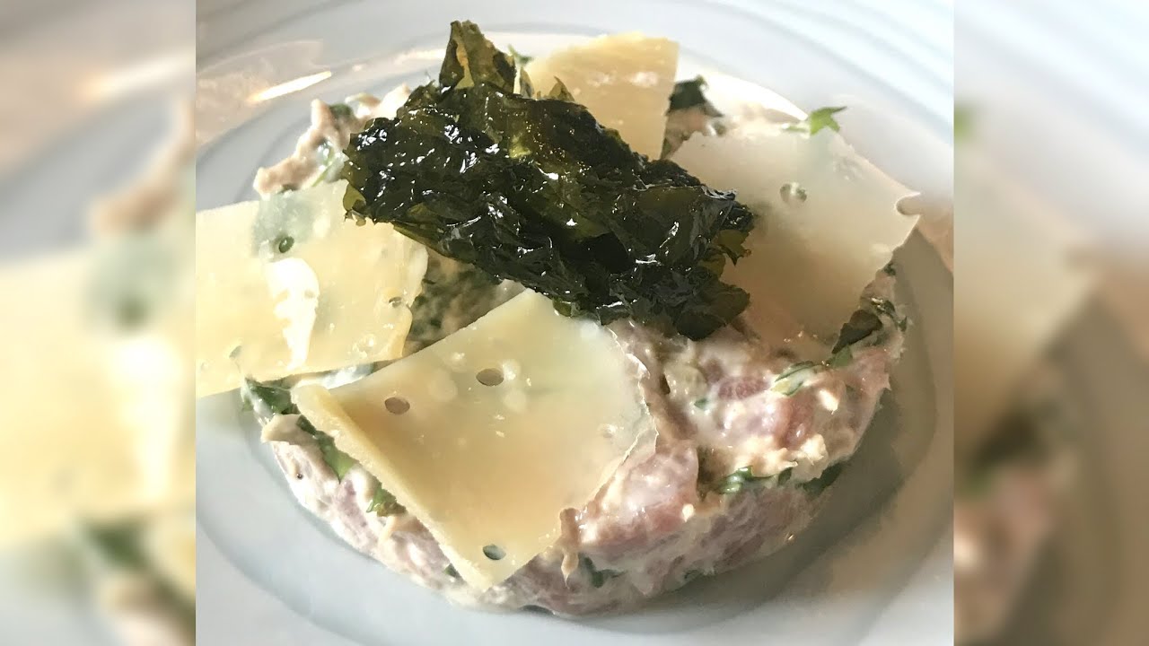 Video Tartare de veau nantais façon vitello tonnato de Guillaume