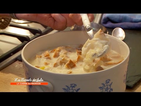 Video Soupe de raves au Saint-Nectaire de Marguerite