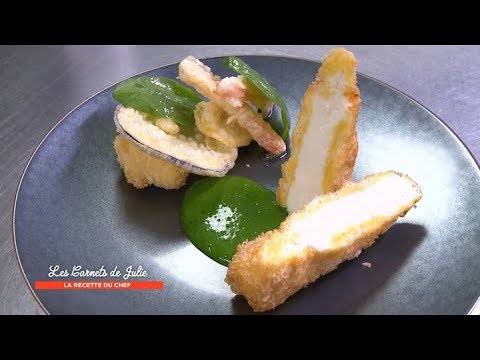 Video Tempuras de légumes et croquettes de poisson de Thierry Marx