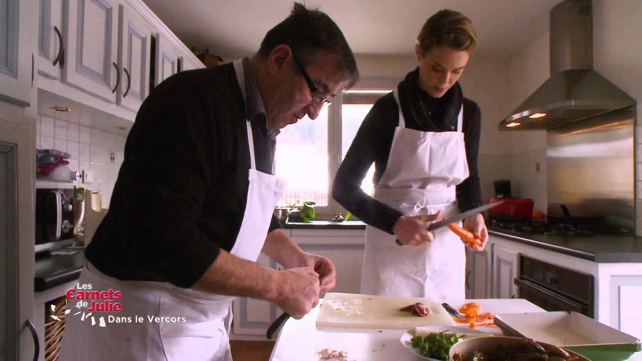 Video Le poulet aux écrevisses de Claude 