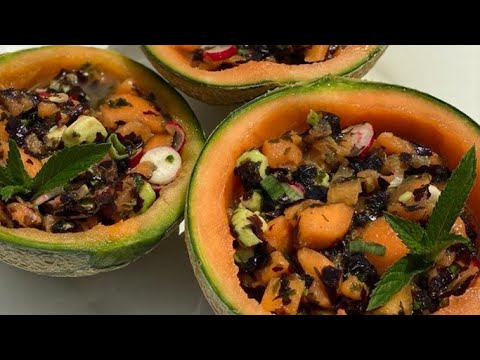 Video Salade de melon algues de Julien