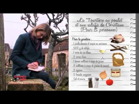 Video La tourtière au poulet et salsifis de Christiane 