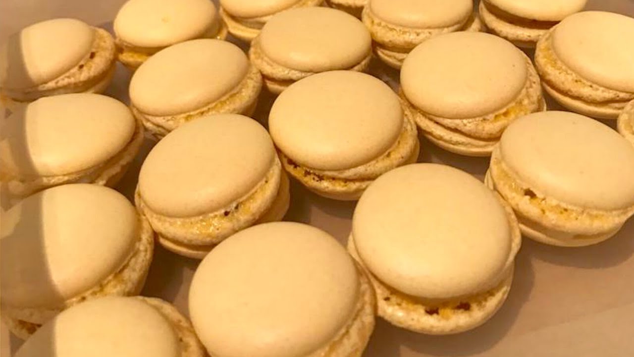 Video Macarons sans œufs, au Muscadet et Curé Nantais de Sibylle