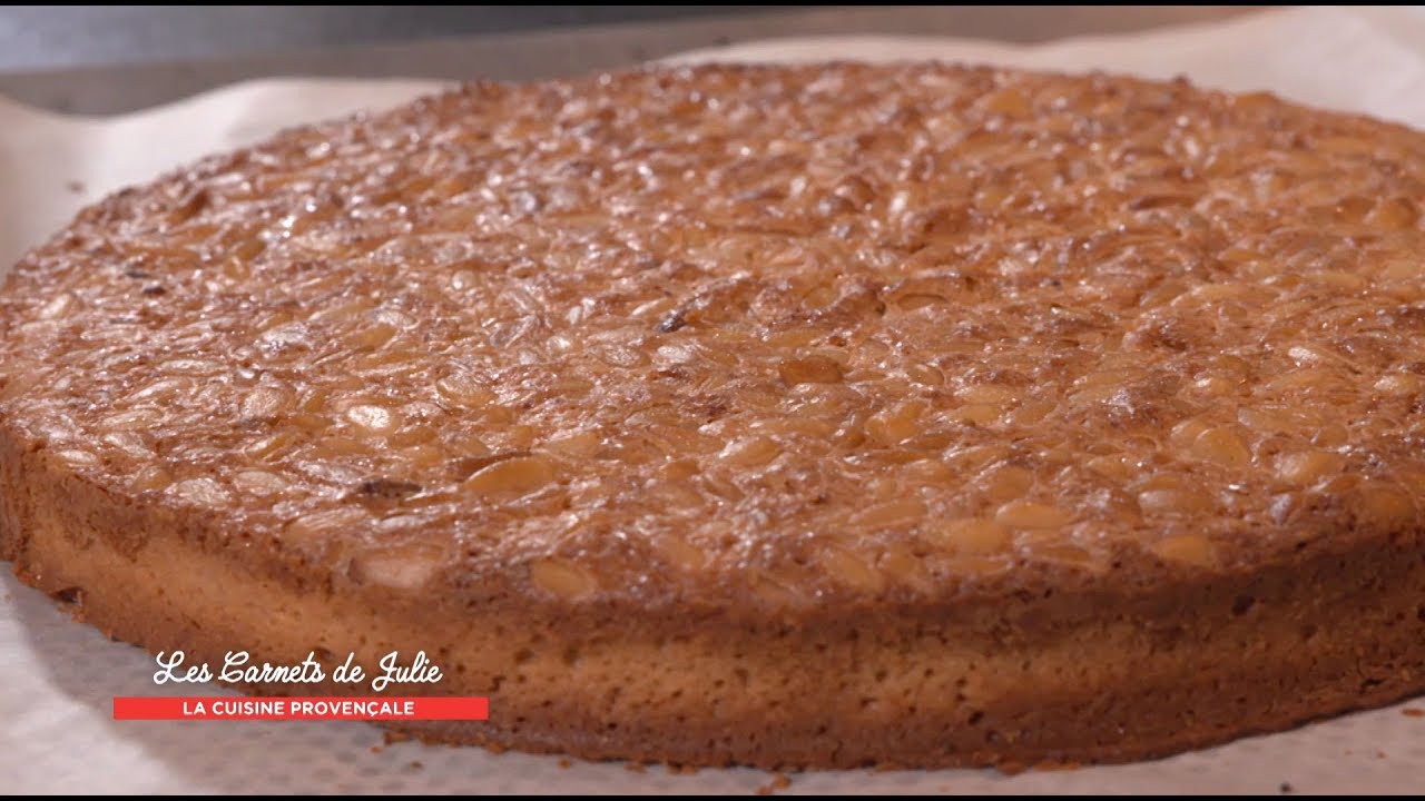 Video Tarte aux pignons et aux amandes de Brigitte